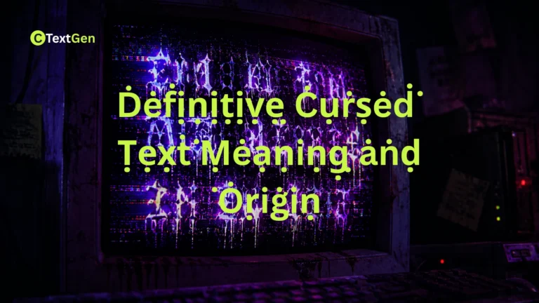 Definitive Cursed Text Meaning and Origin