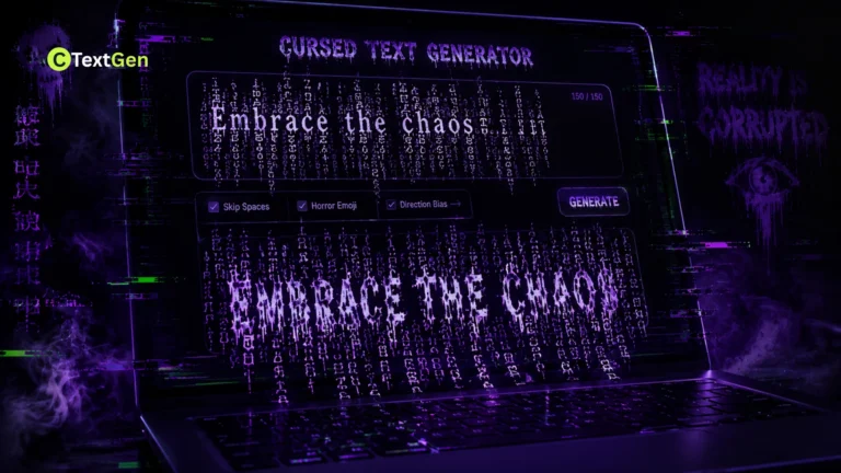 Can Cursed Text Cause Glitches That Actually Break Your Device cursed text causing glitches on a computer screen