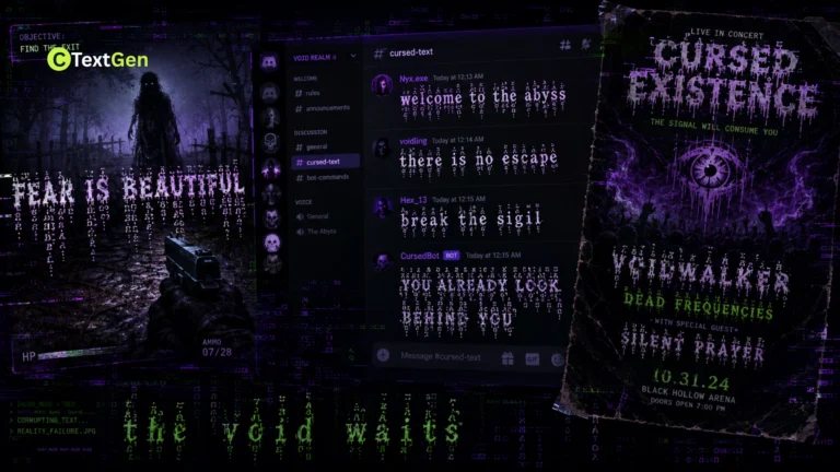 Cursed Text Use Cases Worth Stealing For Your Next Project cursed text use cases shown across gaming, chat, and design